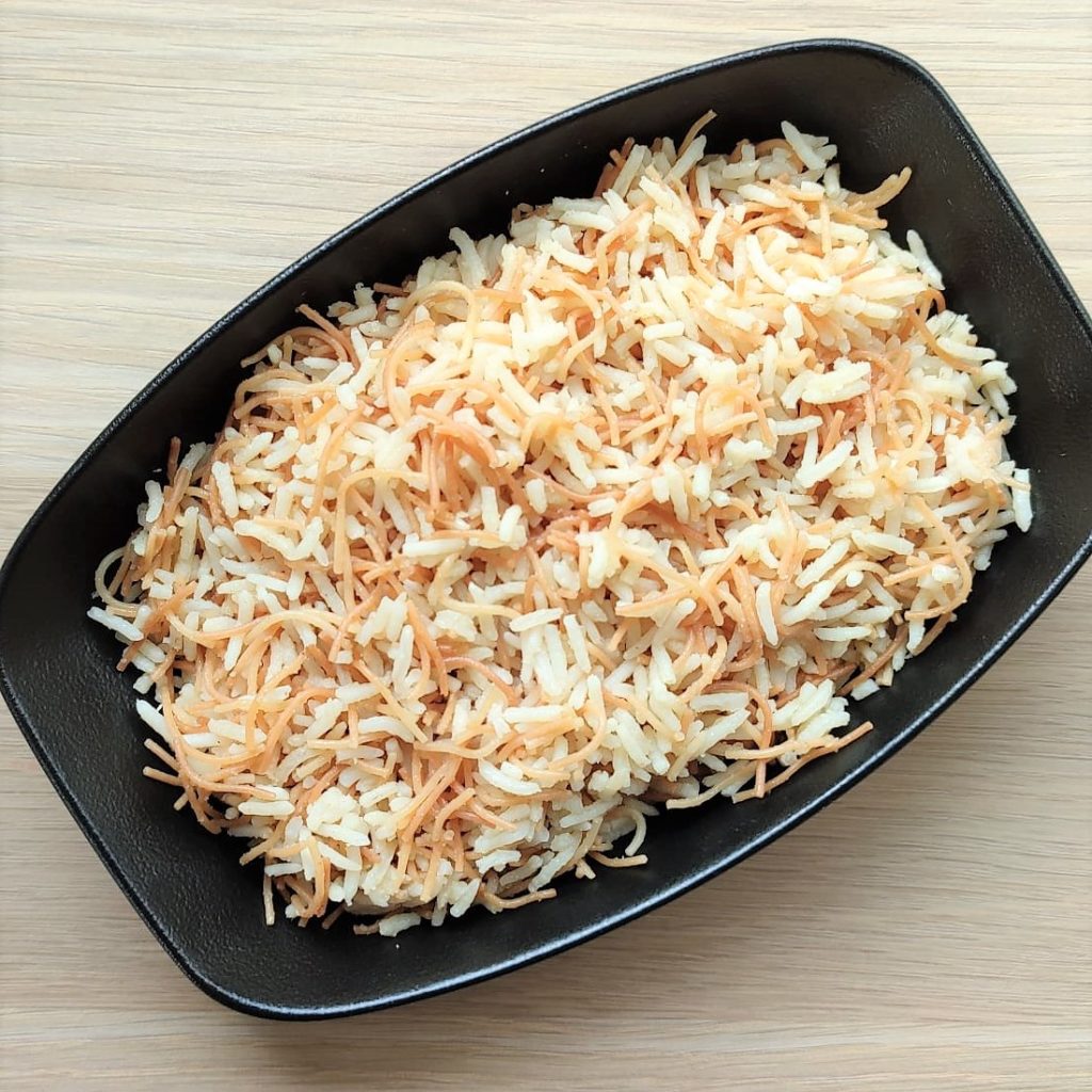 Riz pilav : riz aux vermicelles