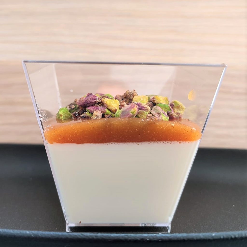 Panna cotta orientale